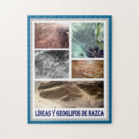 Líneas y Geoglifos De Nazca - Peru - Puzzle (Vertikal)