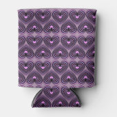 Lined Hearts Dosenkühler (Vorderseite)