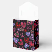 Lined Hearts Geschenkschachtel (Geöffnet)