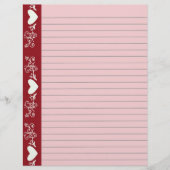 Lined Hearts Stationery (Vorderseite)