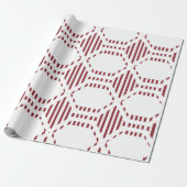 Lined Hexagons Geschenkpapier (Ungerollt)