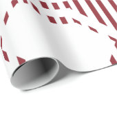 Lined Hexagons Geschenkpapier (Rolleneckpunkt)