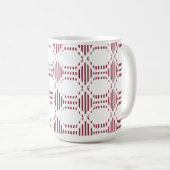 Lined Hexagons Kaffeetasse (VorderseiteRechts)