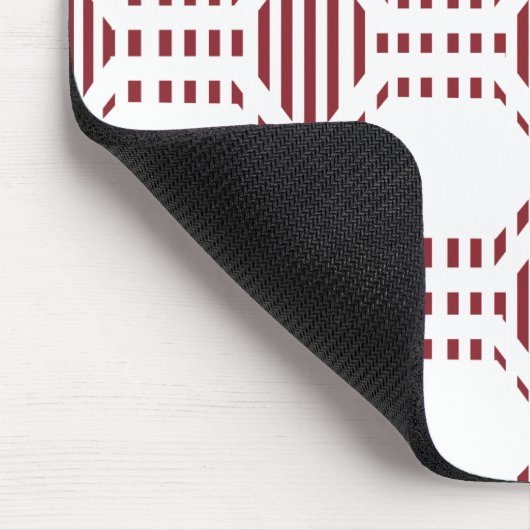 Lined Hexagons Mousepad (Ecke)