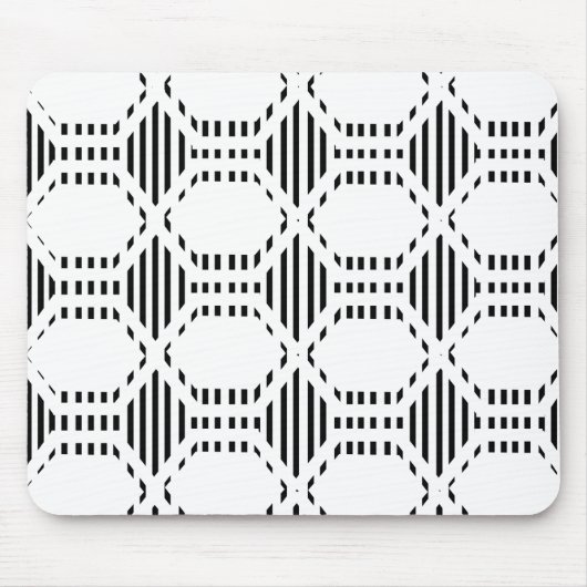 Lined Hexagons Mousepad (Vorne)