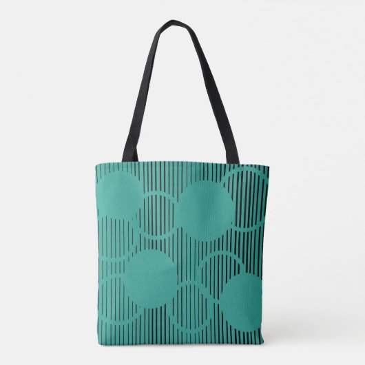 Lined Hexagons Tasche (Rückseite)