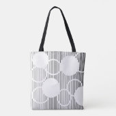 Lined Hexagons Tasche (Rückseite)