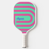 Lined Maze Pickleball Paddle (Rückseite)