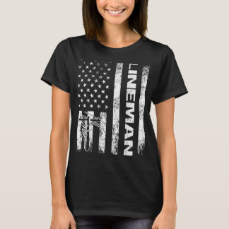 Lineman American Flag Apparel Top Line Design