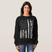 Lineman American Flag Apparel Top Line Design (Vorne ganz)