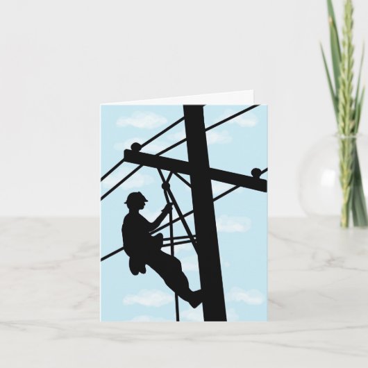 Lineman Apprecision Fun Trivia Card Karte (Vorderseite)
