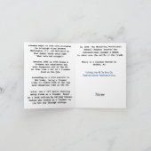 Lineman Apprecision Fun Trivia Card Karte (Innenseite)