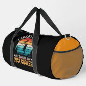 Lineman Dad Cooler Sonnenuntergang Duffle Bag (Rechte Ecke)