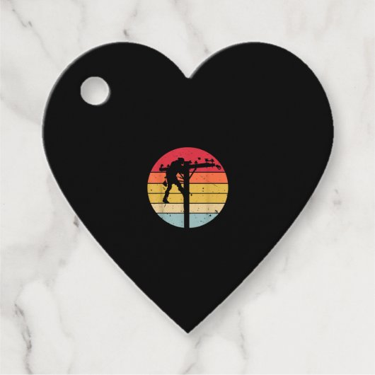 Lineman Electrician Gift Geschenkanhänger (Vorderseite)