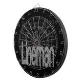 Lineman Extraordinaire Dartscheibe (Vorderseite rechts)