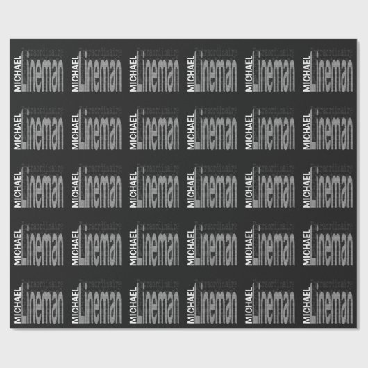 Lineman Extraordinaire Geschenkpapier (Flach)