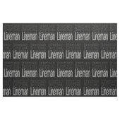 Lineman Extraordinaire Stoff (Fat Quarter (45,7 x 55,9 cm))