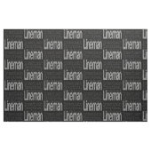 Lineman Extraordinaire Stoff (Fat Quarter (45,7 x 55,9 cm))