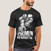 Lineman Football Shirt Quarterbacks Helden (Vorderseite)