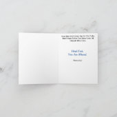 Lineman Get Well Card Karte (Innenseite)