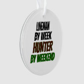 Lineman Hunter Ornament (Vorderseite)