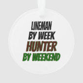 Lineman Hunter Ornament (Rückseite)