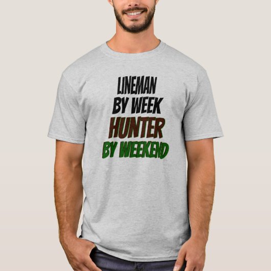Lineman Hunter T-Shirt (Vorderseite)