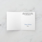 Lineman in Eimer, der Star auf Baumkarte setzt Karte (Innenseite)