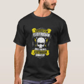 Lineman Jeder ist Elektriker T-Shirt (Vorderseite)