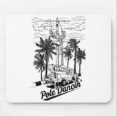 Lineman Le Dancin' Electrician Gift For Men Husban Mousepad (Vorne)