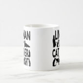 Lineman Lieben Katzen Kaffeetasse (Mittel)