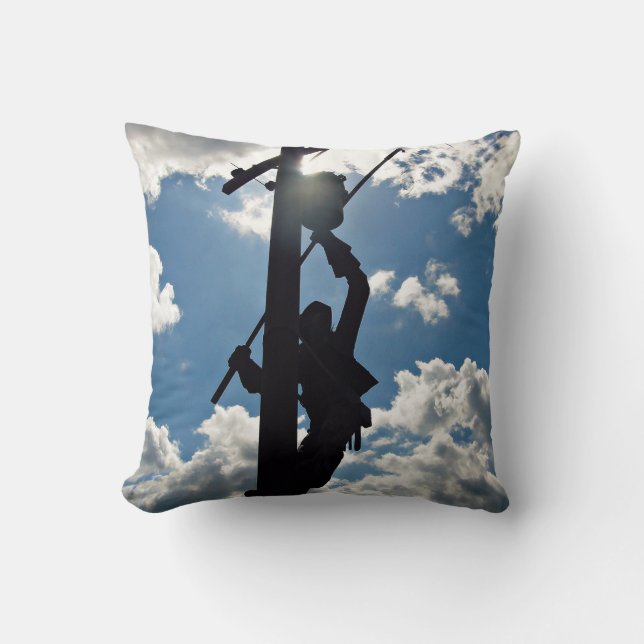 Lineman Pillow Kissen (Vorderseite)