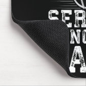 Lineman Serving Pancakes Daily Football Lineman Mousepad (Ecke)