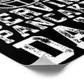 Lineman Serving Pancakes Daily Football Lineman Poster (Ecke)