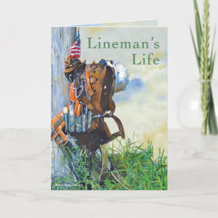 Linemans Lebenswerk und sein Gedicht Karte