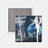 Linemans Magnet (Vorderseite/Rückseite)