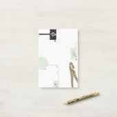 Linemans Zangen und Schaltkreise Post-it Klebezettel (Auf Schreibtisch)