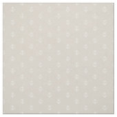 Linen Beige Anker drucken Stoff (Muster)