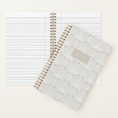 Linen Beige | Deco Fans Personalized Notizblock (Innen)