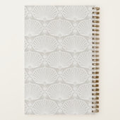 Linen Beige | Deco Fans Personalized Notizblock (Rückseite)