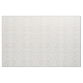 Linen Beige Floral Damask Stoff (Fat Quarter (45,7 x 55,9 cm))