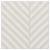 Linen Beige Herringbone Große Skala Stoff (Nahaufnahme)