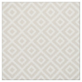 Linen Beige Ikat Diamonds Stoff (Muster)