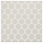 Linen Beige Mod Dots Stoff (Muster)