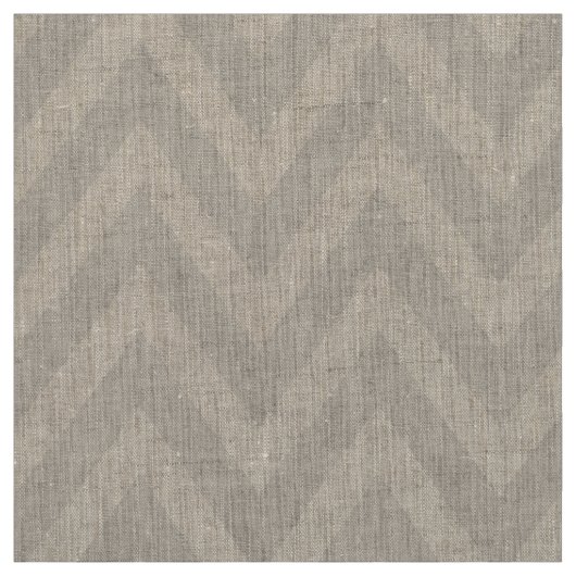 Linen Beige Moderne Zickzack große Größe Stoff (Muster)
