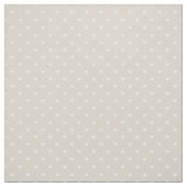 Linen Beige Polka Dot Hearts Stoff (Muster)