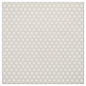Linen Beige Polka Dots Stoff (Muster)