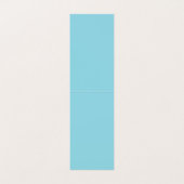 Linen Beruflich Exklusiv Special Blue White Visitenkarten (Innenseite Aufgefaltet)