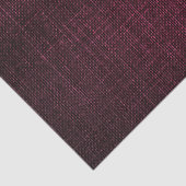 Linen Burgundy Bordeaux Rubin Bridal Wedding Birth Seidenpapier (Detail)