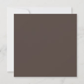 Linen Extravagantes Gitter Save the Date einladen (Rückseite)